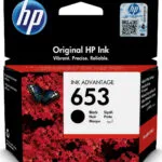 HP 653 Γνήσιο Μελάνι Εκτυπωτή InkJet Μαύρο (3YM75AE)