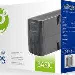 Energenie EG-UPS-B650 Line-Interactive 650VA 390W με 2 Schuko Πρίζες