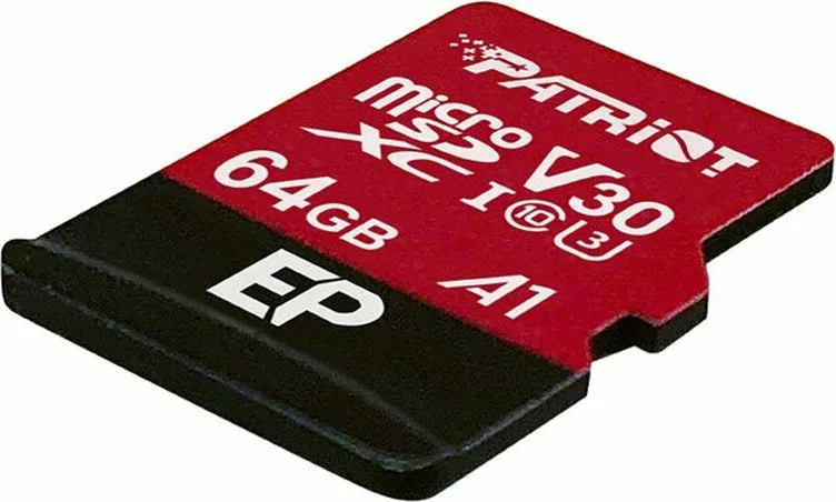 20211012091353_867c8303 Patriot EP Series microSDXC 64GB Class 10 U3 V30 A1 UHS-I με αντάπτορα - Image 1