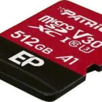Patriot EP microSDXC 512GB Class 10 U3 V30 A1 UHS-I