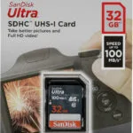 Sandisk Ultra SDHC 32GB Class 10 U1 UHS-I
