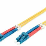 Digitus Καλώδιο Οπτικής Ίνας LC-LC 1m Κίτρινο 1τμχ DK-2933-01