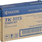 Kyocera TK-1115 Γνήσιο Toner Laser Εκτυπωτή Μαύρο 1600 Σελίδων (1T02M50NL1)