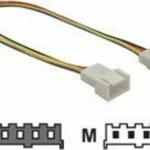 DeLock 4-Pin pwm - 4-Pin pwm Cable 0.2m Πολύχρωμο 82429