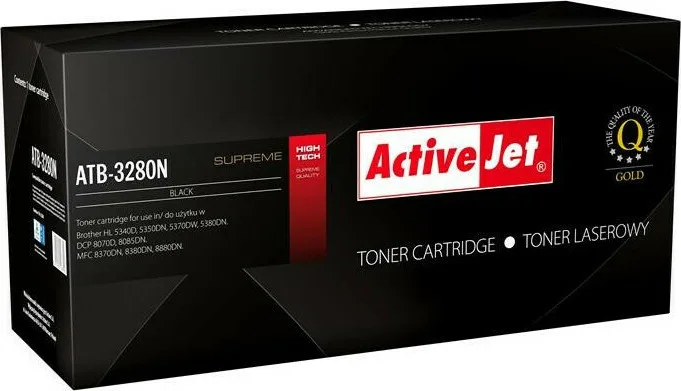 20211013090126_fe836b3e Active Jet Συμβατό Toner για Laser Εκτυπωτή Brother TN-3280BK 8000 Σελίδων Μαύρο - Image 1