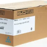 Ricoh SP C220E Γνήσιο Toner Laser Εκτυπωτή Κυανό 2000 Σελίδων 407645