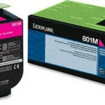 Lexmark 802SM Γνήσιο Toner Laser Εκτυπωτή Ματζέντα Return Program 2000 Σελίδων (80C2SM0)