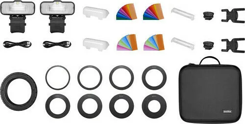 Godox MF12 Macro 2-Light Kit GD-MF12-K2 Flash για Sony Μηχανές - Image 1