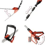 Einhell GE-HH 18/45 Li T Μπορντουροψάλιδο Μπαταρίας 18V Τηλεσκοπικό με Μήκος Λάμας 40cm Solo