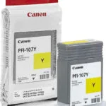 Canon PFI-107 Γνήσιο Μελάνι Εκτυπωτή InkJet Κίτρινο (6708B001)