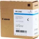 Canon PFI-310 Γνήσιο Μελάνι Εκτυπωτή InkJet Κυανό (2360C001)