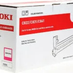 OKI 44844406 Γνήσιο Drum Laser Εκτυπωτή Ματζέντα 30000 Σελίδων 44844406