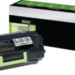 Lexmark 622X R Γνήσιο Toner Laser Εκτυπωτή Μαύρο High Yield 45000 Σελίδων 62D2X00