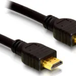 DeLock HDMI 1.4 Cable HDMI male - HDMI male 0.25m Μαύρο 83352