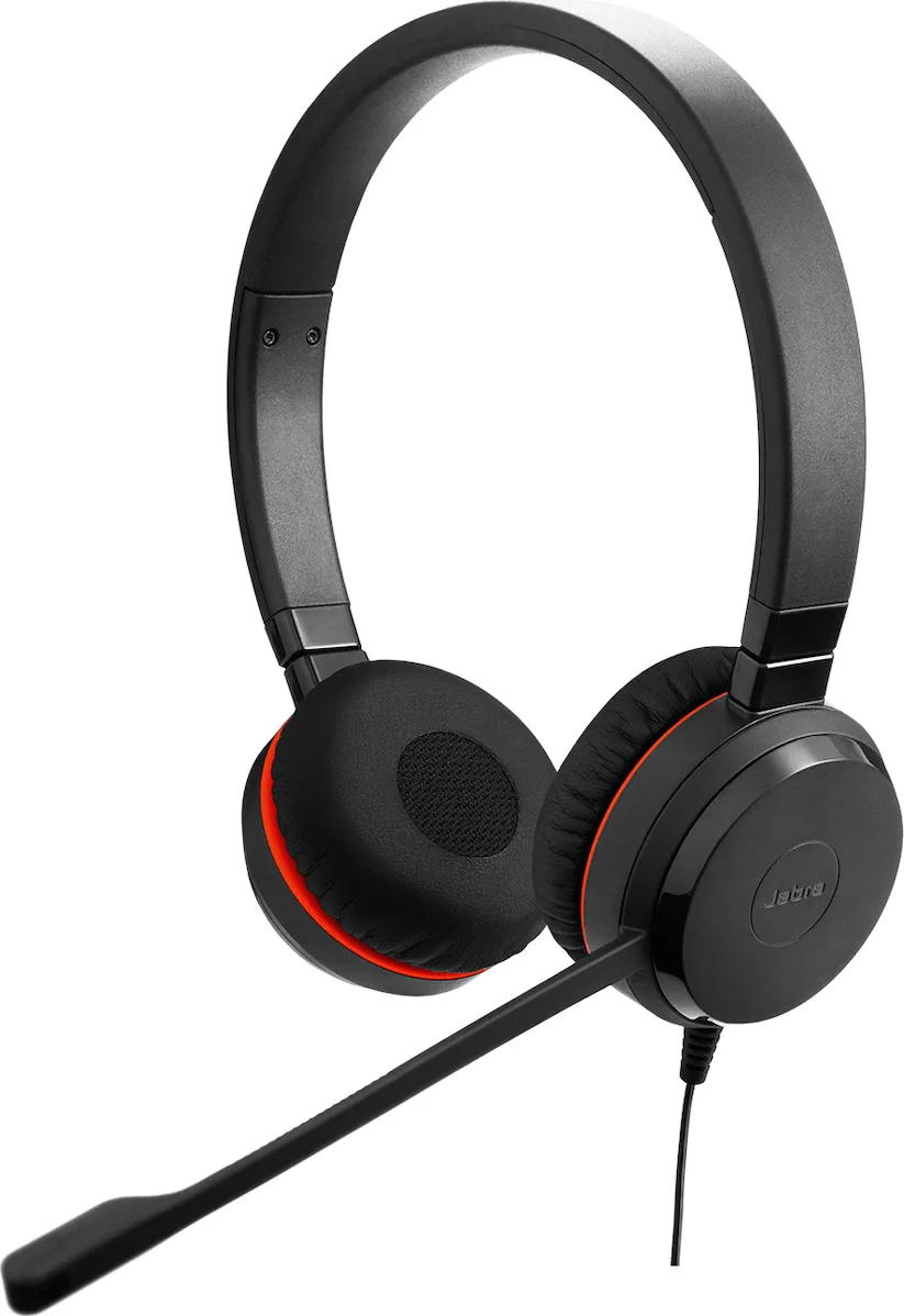 Jabra Evolve 20SE MS Stereo On Ear Multimedia Ακουστικά με μικροφωνο και σύνδεση USB-A - Image 1