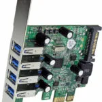 StarTech Κάρτα PCIe σε 4 θύρες USB 3.0 (PEXUSB3S4V)