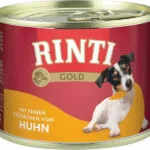 Rinti Gold Υγρή Τροφή Σκύλων σε Κονσέρβα με Κοτόπουλο χωρίς Σιτηρά 185gr 91031