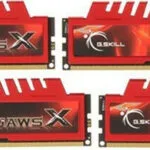 G.Skill RipjawsX DDR3 32GB RAM με 4x8GB Modules και Ταχύτητα 1333 για Desktop F3-10666CL9Q-32GBXL