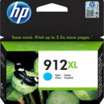 HP 912XL Γνήσιο Μελάνι Εκτυπωτή InkJet Κυανό (3YL81AE)