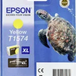 Epson T1574XL Γνήσιο Μελάνι Εκτυπωτή InkJet Κίτρινο (C13T15744010)