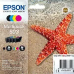 Epson 603 Γνήσιο Πακέτο 4 Μελανιών Εκτυπωτή InkJet Κίτρινο / Κυανό / Ματζέντα / Μαύρο (C13T03U64010)
