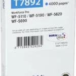 Epson T7892XXL Γνήσιο Μελάνι Εκτυπωτή InkJet Κυανό (C13T789240)