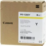 Canon PFI-1300 Γνήσιο Μελάνι Εκτυπωτή InkJet Κίτρινο (0814C001)