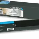 Lexmark C950X2CG Γνήσιο Toner Laser Εκτυπωτή Κυανό High Yield Extra High Yield 22000 Σελίδων C950X2CG
