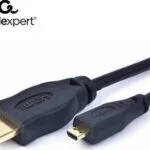 Cablexpert CC-HDMID-6 HDMI 1.4 Cable HDMI male - micro HDMI male 1.8m Μαύρο CC-HDMID-6