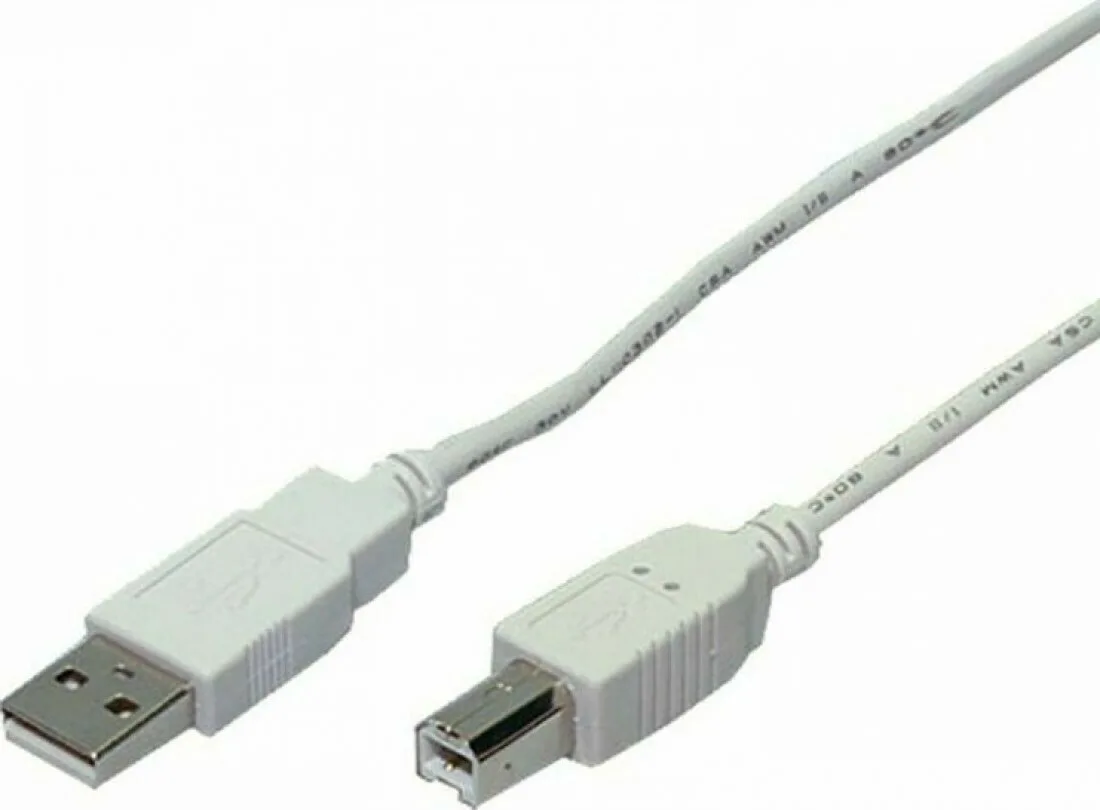 20211015164831_logilink_usb_2_0_cable_usb_a_male_usb_b_male_2m_cu0007 LogiLink USB 2.0 Cable USB-A male - USB-B male 2m (CU0007) - Image 1