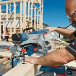 Bosch GCM 12 SDE Professional Φαλτσοπρίονο Ρεύματος Συρόμενο με Ισχύ 1800W, Δίσκο Κοπής Διαμέτρου 305mm & Ταχύτητα Κοπής 4000rpm