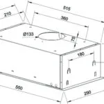 Teka GFG2 Μηχανισμός Απορρόφησης 55cm Inox