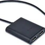 i-tec Μετατροπέας USB-C male σε DisplayPort 2x female 1τμχ C31DUAL4KDP