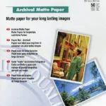 Epson Archival Matte Paper Φωτογραφικό Χαρτί A3 192gr/m² για Εκτυπωτές Inkjet 50 Φύλλα (C13S041344)