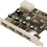 LogiLink Κάρτα PCIe σε 4 θύρες USB 3.0 (PC0057A)