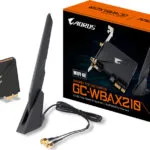 Gigabyte GC-WBAX210 Ασύρματη Κάρτα Δικτύου Wi‑Fi 6 (2400Mbps) PCI-e