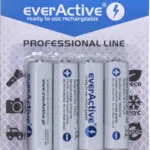everActive Professional Line Επαναφορτιζόμενες Μπαταρίες AA Ni-MH 2600mAh 1.2V 4τμχ