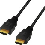 LogiLink HDMI 2.1 Cable HDMI male - HDMI male 1m Μαύρο (CH0077)
