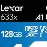 Lexar High-Performance 633x microSDXC 128GB Class 10 U3 V30 A1 UHS-I με αντάπτορα
