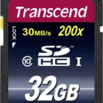 Transcend SDHC 32GB Class 10 High Speed