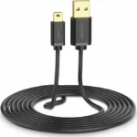 Ugreen USB 2.0 Cable USB-A male - mini USB-B male Μαύρο 3m 10386