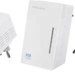 TP-LINK TL-WPA4220T KIT v4 Powerline Τριπλό για Ασύρματη Σύνδεση Wi‑Fi 4 και 2 Θύρες Ethernet