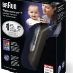 Braun Thermoscan 7 Ψηφιακό Θερμόμετρο Αυτιού με Υπέρυθρες Κατάλληλο για Μωρά Μαύρο