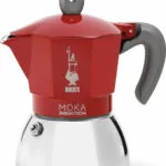 Bialetti Moka Induction 0006944/NP Μπρίκι Espresso 4cups Κόκκινο