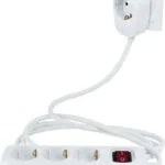 REV Πολύπριζο 3 Θέσεων με USB-A, Διακόπτη και Καλώδιο 2m 0012392114