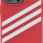 adidas Samba Back Cover Σιλικόνης Red / White (iPhone 13 Pro) 47117