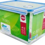 Emsa Clip & Close Δοχείο Φαγητού Πλαστικό Blue 32.7x22.7cm 508549