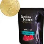 Dolina Noteci Premium Υγρή Τροφή για Ενήλικες Γάτες σε Φακελάκι με Κοτόπουλο, Μοσχάρι, Τόνο και Χοιρινό χωρίς Σιτηρά 85gr