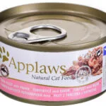 Applaws Natural Cat Food Υγρή Τροφή για Ενήλικες Γάτες σε Κονσέρβα με Γαρίδες και Τόνο 70gr