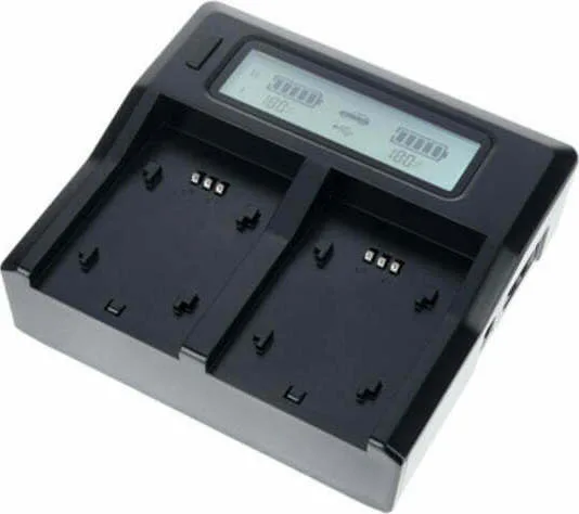 20211025153238_baxxtar_pro_lcd_dual_for_np_f Διπλός Φορτιστής Μπαταρίας Baxxtar Pro LCD Dual Συμβατός με Sony - Image 1